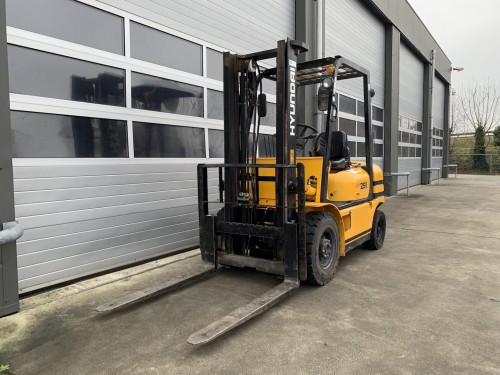 www.gebruikteheftrucks.net Hyundai HDF 25-II diesel vorkheftruck 2500kg heftruck 1