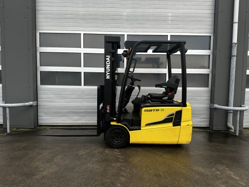 www.gebruikteheftrucks.net Hyundai 15BTR-9 elektrische heftruck vorkheftruck forklift 4.7meter 1500kg 1.5ton Linde Still Hyster Toyota Jungheinrich electric container