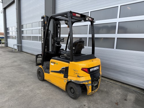 www.gebruikteheftrucks.net Hyundai 20B-9 elektrische heftruck 2ton 2000kg forklift electric 2