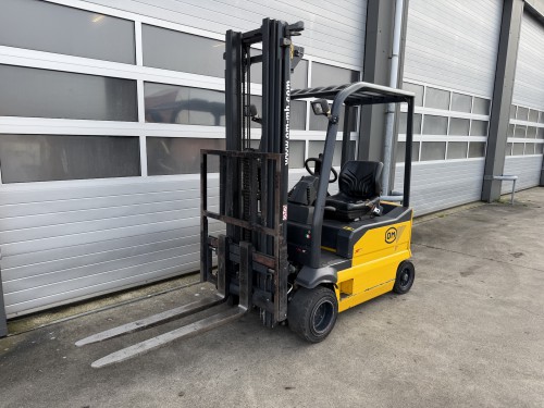 www.gebruikteheftrucks.net OM XE18 AC elektrische heftruck 1.8ton 1800kg forklift electric 1